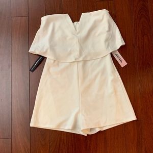 NWT sunset & Spring white romper